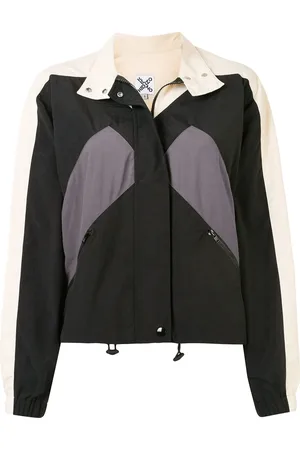 Kenzo Short stripe detail windbreaker