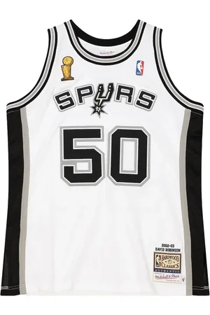 Mitchell & Ness "NBA San Antonio Spurs 2002 David Robinson" home finals jersey