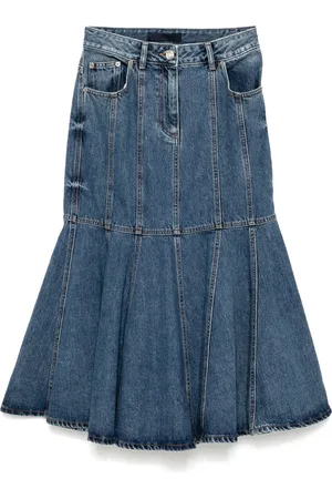 JUUN.J Denim mermaid skirt
