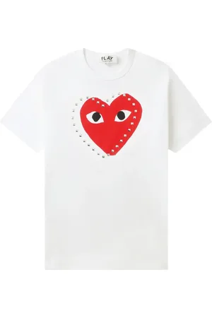 Comme des Garçons Heart-print T-shirt