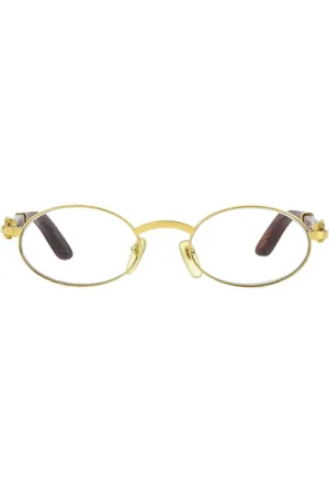 Cartier 1990-2000s oval-frame sunglasses