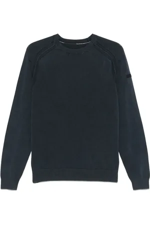 RRD Washed-effect crew-neck sweater