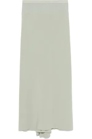 Rick Owens Calf Bias midi skirt