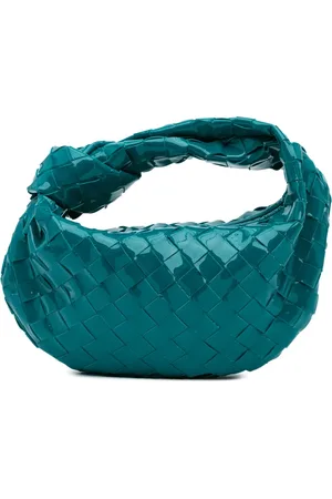 Bottega Veneta 2012-2024 Mini Patent Intrecciato Jodie hobo bag