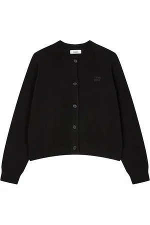 Studio Tomboy Round-neck wool cardigan