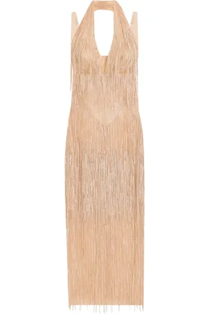 Dolce & Gabbana Fringed midi dress