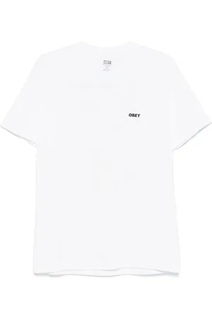 Obey Icon Stencil Flame T-shirt
