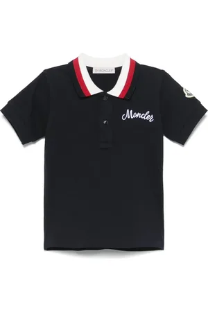 Moncler Logo-embroidered polo shirt