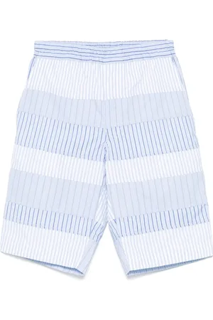 Comme des Garçons Layered striped shorts