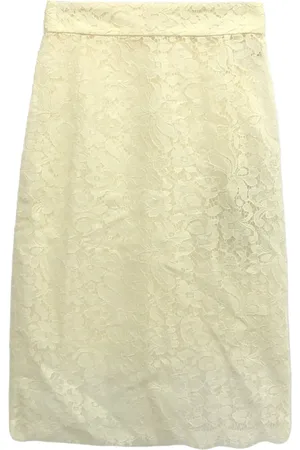 Dolce & Gabbana 2010s lace midi skirt