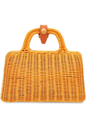 SERPUI Panto wicker mini bag