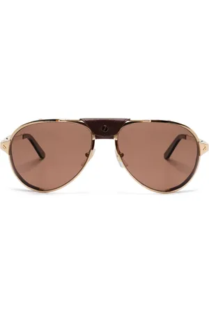 Cartier Pilot-frame sunglasses