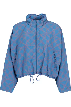 Hermès 2000s rope-print track jacket