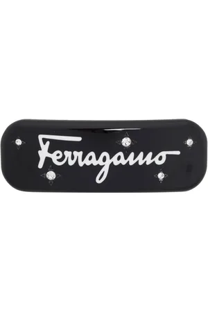 Salvatore Ferragamo Logo-print hair clip