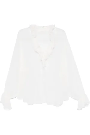 ERMANNO SCERVINO Lace-embroidered blouse