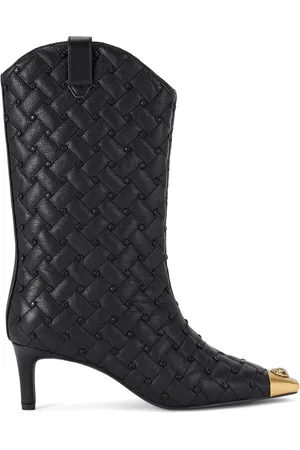 Kurt Geiger 65mm Regent crystal boots