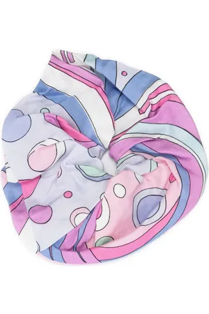 PUCCI Junior Vivara-print scrunchie