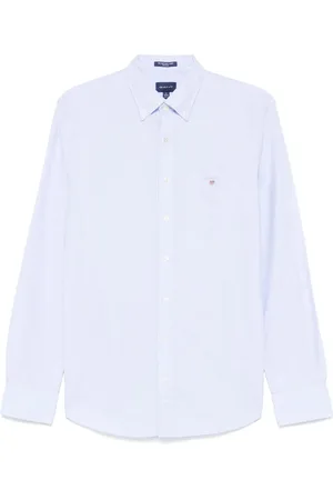 GANT Logo-embroidered shirt