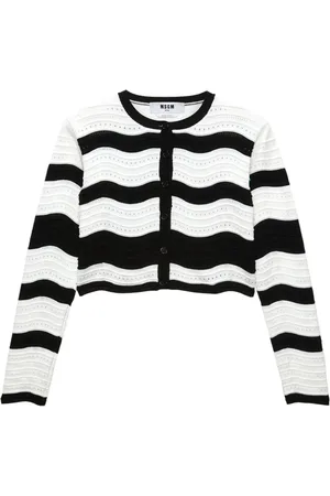 Msgm Wave-pattern cardigan