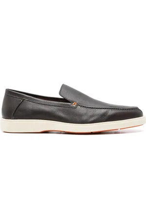 santoni Leather loafers
