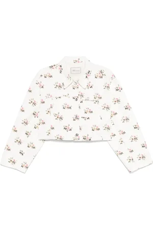 BLUMARINE Floral-print jacket