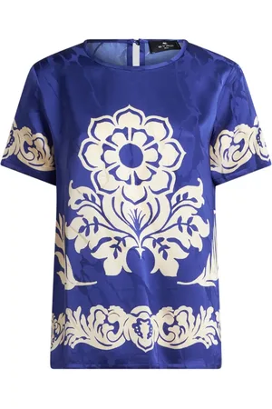 Etro Floral-print blouse