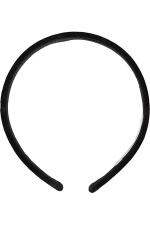 Jennifer Behr Lacey silk velvet hairband