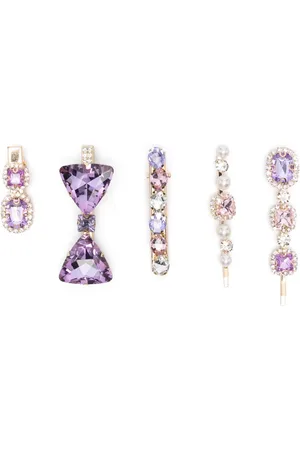MONNALISA Gem-embellished hair clips