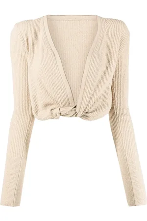 Jacquemus Le Gilet Noue twist-front cardigan