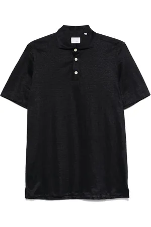 Finamore Linen polo shirt