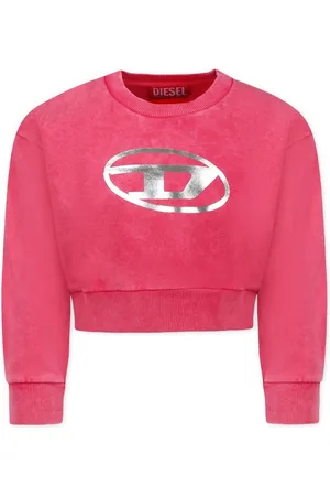 Diesel Logo cropped sweatshirt