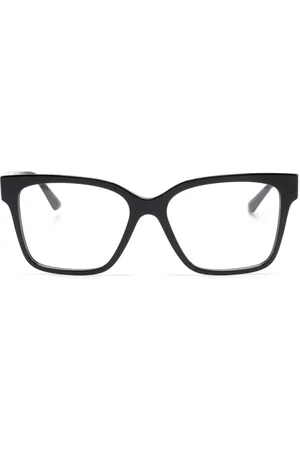 Jimmy Choo Glitter oversize-frame glasses