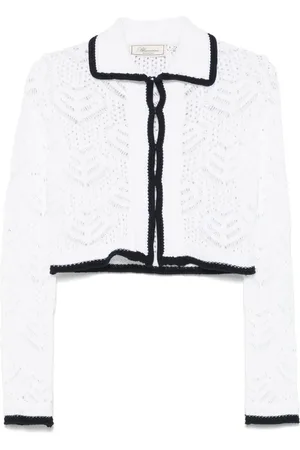 BLUMARINE Open-knit cardigan