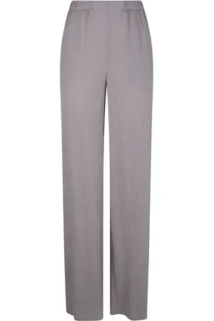 Emporio Armani Fine-ribbed trousers