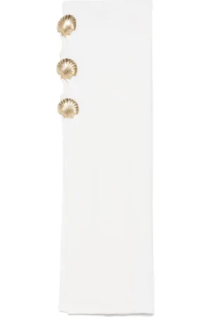 GIUSEPPE DI MORABITO Shell-brooch skirt