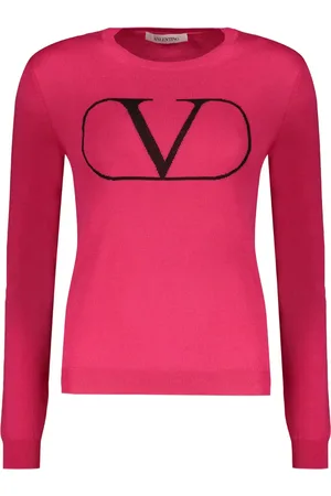 VALENTINO GARAVANI Intarsia-knit logo jumper