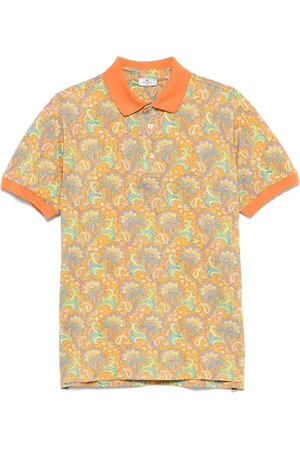 Etro Paisley-print polo shirt