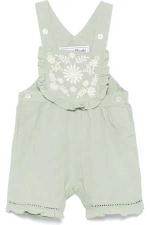 Tartine Et Chocolat Floral-embroidered shorties
