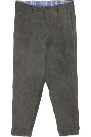 YOHJI YAMAMOTO Crease-effect trousers