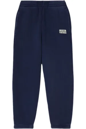 American Vintage Logo-print track pants