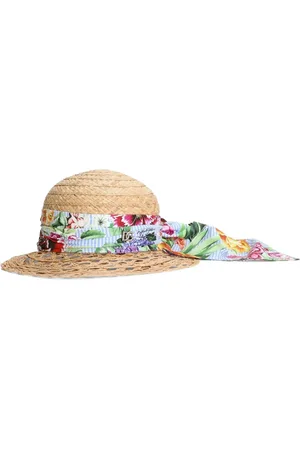 Dolce & Gabbana Raffia sun hat