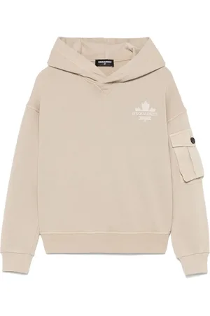 Dsquared2 Rubberised-logo hoodie