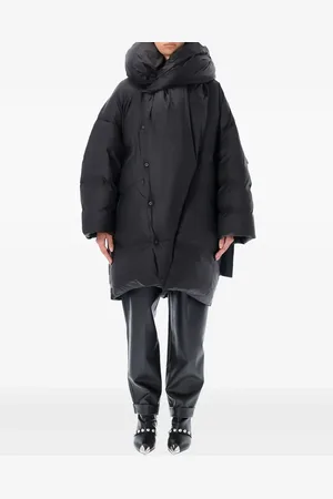 add Hooded oversized coat