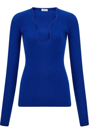 Salvatore Ferragamo Ribbed-knit top