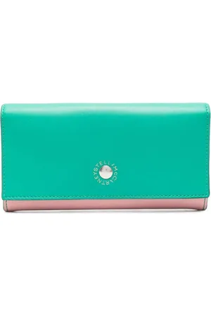 Stella McCartney Two-tone continental wallet