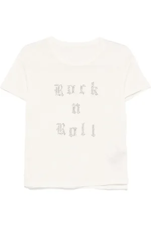 Zadig & Voltaire Rhinestone-slogan T-shirt