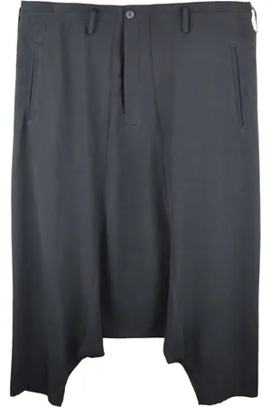 YOHJI YAMAMOTO Sarouel drop-crotch trousers