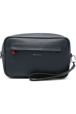 Kiton Leather clutch bag