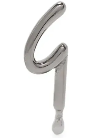 AGNÈS B. Logo earring