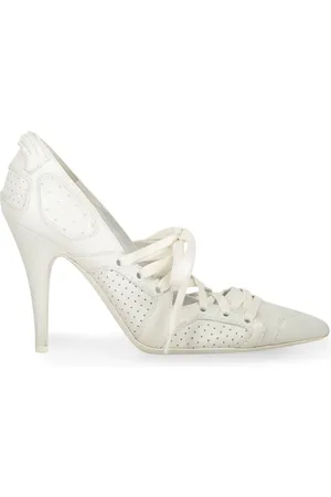 JEREMY SCOTT 100mm lace-up pumps